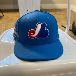 Montreal Expos limited edition new era fitted cap
